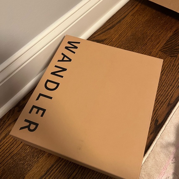 NWT Wandler silver June heels - Picture 4 of 5